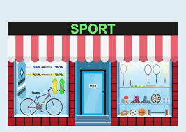 Magasin de sport images vectorielles, Magasin de sport vecteurs libres de  droits | DepositPhotos